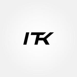 tanaka10 (tanaka10)さんの白と黒と金の３色使い、ITKの３文字をベースにしたロゴ　への提案