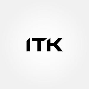 tanaka10 (tanaka10)さんの白と黒と金の３色使い、ITKの３文字をベースにしたロゴ　への提案