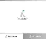 動画サムネ職人 (web-pro100)さんの妊娠~産後ボディケア鍼灸サロン「St.Laurier(サンロリエ)」のロゴへの提案