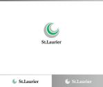 動画サムネ職人 (web-pro100)さんの妊娠~産後ボディケア鍼灸サロン「St.Laurier(サンロリエ)」のロゴへの提案