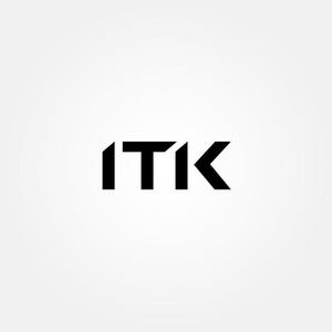 tanaka10 (tanaka10)さんの白と黒と金の３色使い、ITKの３文字をベースにしたロゴ　への提案