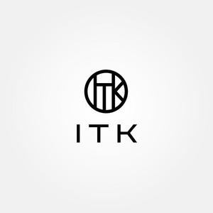 tanaka10 (tanaka10)さんの白と黒と金の３色使い、ITKの３文字をベースにしたロゴ　への提案