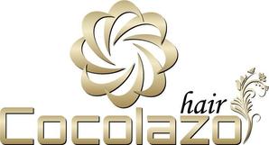 さんの「Cocolazo　hair」のロゴ作成への提案