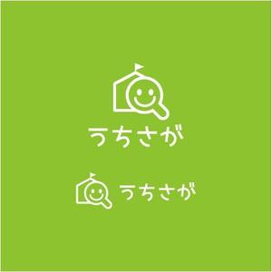 大小 (yumikayoo)さんの不動産事業『うちさが』のロゴへの提案
