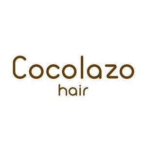 さんの「Cocolazo　hair」のロゴ作成への提案