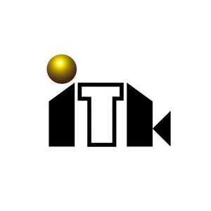 abi_sadaさんの白と黒と金の３色使い、ITKの３文字をベースにしたロゴ　への提案
