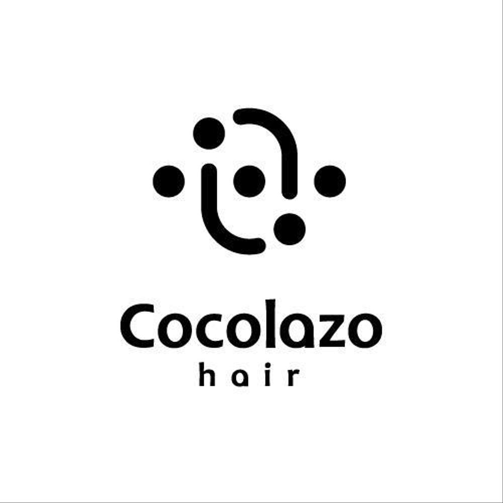 「Cocolazo　hair」のロゴ作成