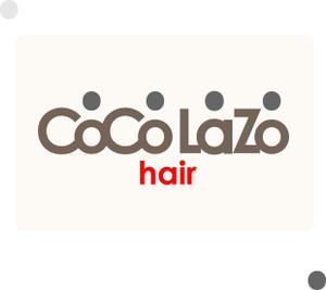 デザイン工房　初咲 (hatsuzaki)さんの「Cocolazo　hair」のロゴ作成への提案