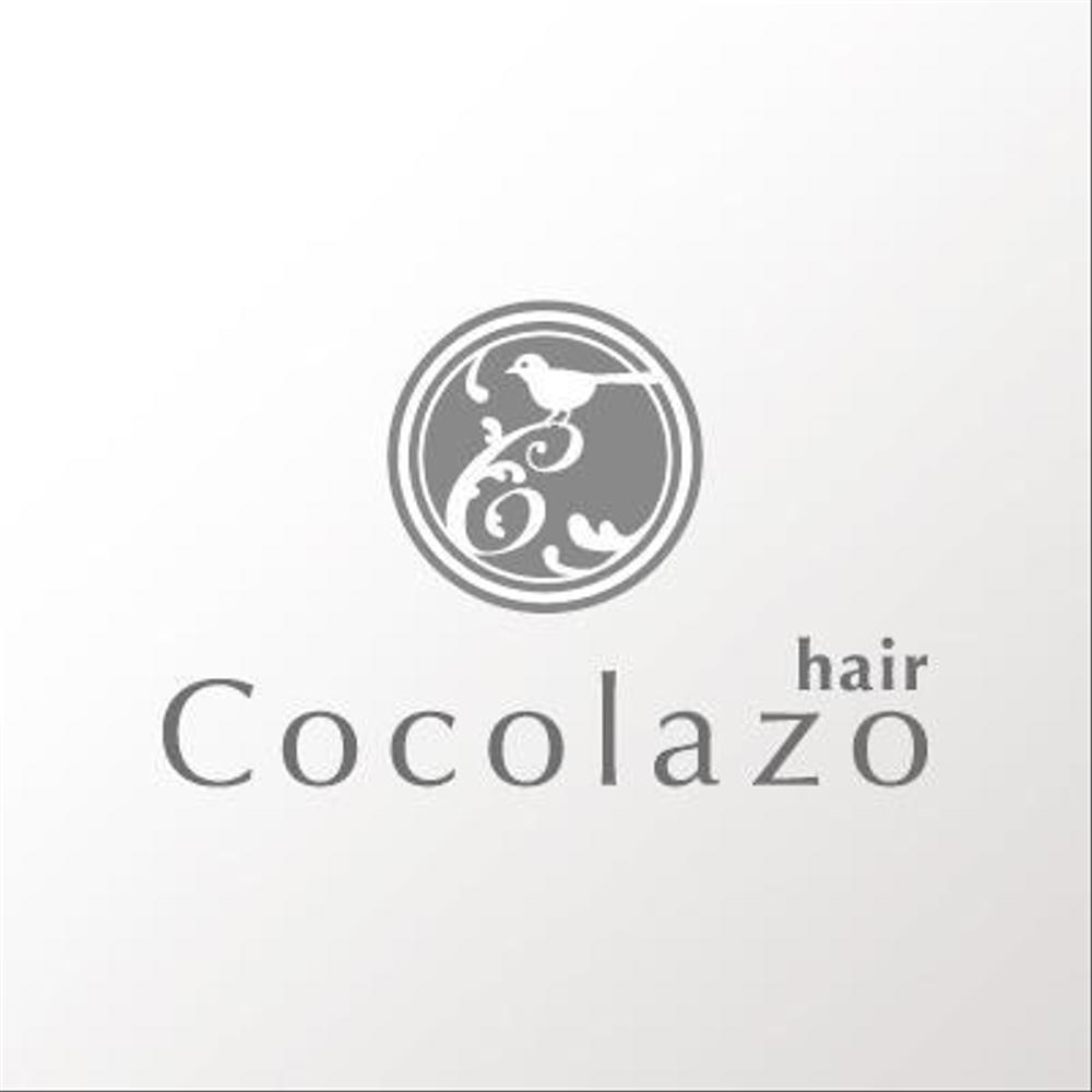 「Cocolazo　hair」のロゴ作成