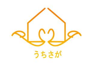 Rabitter-Z (korokitekoro)さんの不動産事業『うちさが』のロゴへの提案