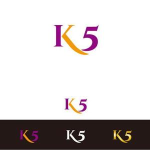 kora３ (kora3)さんのアパレルブランド「K5」のロゴへの提案