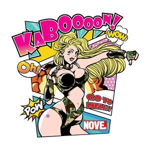 cocoloco (cocoloco_dh)さんのアメコミ風　Tシャツデザインへの提案