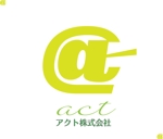 デザイン工房　初咲 (hatsuzaki)さんの「アクト株式会社」のロゴ作成への提案