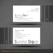 株式会社 「Sunny Door」 様名刺デザイン案1-白&白ベース.jpg