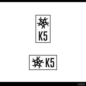 mura (murago)さんのアパレルブランド「K5」のロゴへの提案