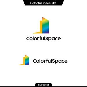 queuecat (queuecat)さんの宿泊施設やシェアスペースの運営会社「株式会社Colorful Space」のロゴ作成への提案