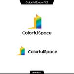 queuecat (queuecat)さんの宿泊施設やシェアスペースの運営会社「株式会社Colorful Space」のロゴ作成への提案