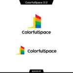 queuecat (queuecat)さんの宿泊施設やシェアスペースの運営会社「株式会社Colorful Space」のロゴ作成への提案