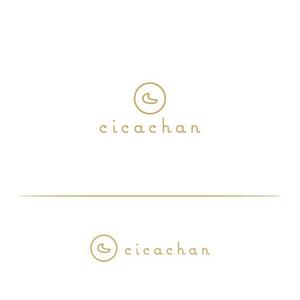 tom-ho (tom-ho)さんのアパレルブランド「cicachan」のロゴデザインへの提案