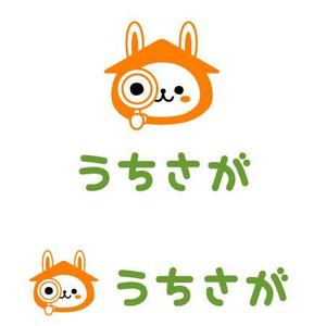 とし (toshikun)さんの不動産事業『うちさが』のロゴへの提案