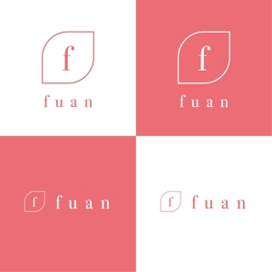 29_design (n_kametani)さんの美容整体サロン「fuan」のロゴへの提案