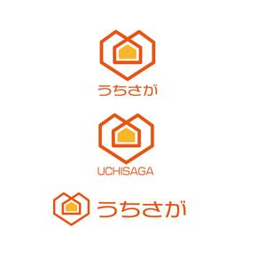 wow0205 (wow0205)さんの不動産事業『うちさが』のロゴへの提案