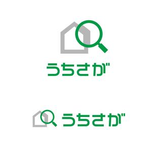 MagicHour (MagicHour)さんの不動産事業『うちさが』のロゴへの提案