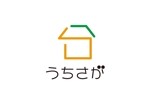 tora (tora_09)さんの不動産事業『うちさが』のロゴへの提案