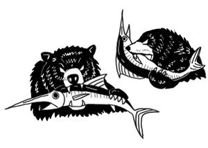 小田　一郎 (ichannel16)さんの荒ぶる熊のイラストへの提案