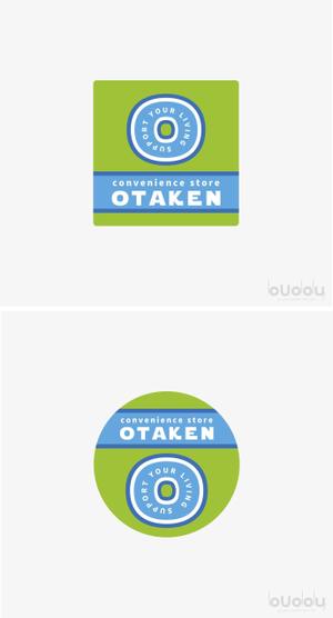 buddy knows design (kndworking_2016)さんの田舎町で個人経営のコンビニエンスストア「Ｏｔａｋｅｎ」のロゴへの提案
