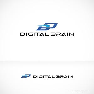 BLOCKDESIGN (blockdesign)さんのソフトウェア開発会社　「(株)デジタル・ブレイン」のロゴへの提案