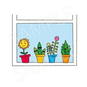 植村 晃子 (pepper13)さんの植物のキャラクターのイラスト【追加発注あり】への提案