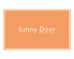 c-k-a-r-d-h (c-k-a-r-d-h)さんの株式会社 「Sunny Door」 の名刺デザインへの提案