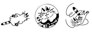 日野天葉 (amaha1212)さんの猫のイラスト3種類 募集への提案