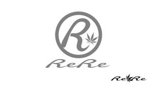 上地 (Kamizi-1)さんのCBDオイル製品（美容コスメ、健康商品、プロティンなど）ブランド『ReRe』（リリ）のロゴへの提案