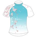 L_and_S (L_and_S)さんの自転車ジャージの和風デザイン（ベース）　花柄や扇　鶴などへの提案