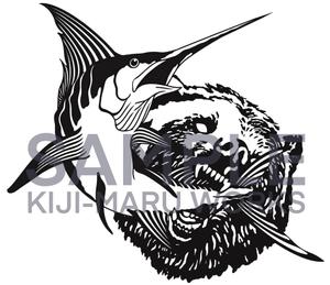 雉◯／Kiji-Maru Works (kijimaruworks)さんの荒ぶる熊のイラストへの提案