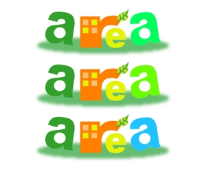 yfmisuzuさんの「area」のロゴ作成への提案