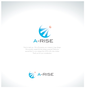 RYUNOHIGE (yamamoto19761029)さんの会社名A-RISEのロゴへの提案
