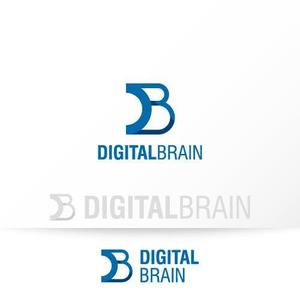 カタチデザイン (katachidesign)さんのソフトウェア開発会社　「(株)デジタル・ブレイン」のロゴへの提案