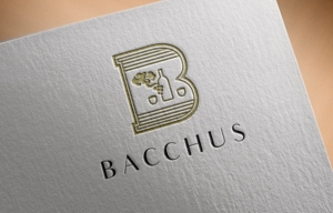 Dhiyasha Khaira Putri Stamboel (deushodraws)さんの「Bacchus株式会社」のロゴデザインをお願いします。への提案