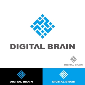 小島デザイン事務所 (kojideins2)さんのソフトウェア開発会社　「(株)デジタル・ブレイン」のロゴへの提案