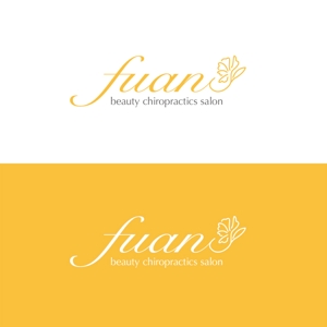 creative house GRAM (creative_house_GRAM)さんの美容整体サロン「fuan」のロゴへの提案