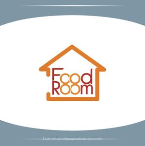 XL@グラフィック (ldz530607)さんの食品の通販サイト「Food Room」のロゴへの提案