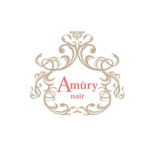 くり (curypapasan)さんの「Amùry Nail」のロゴ作成。新規オープンネイルサロン。への提案