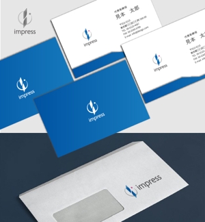harulogodesign (haru8m)さんの生命保険代理店「impress」のロゴへの提案