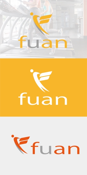 watari (watari_0528)さんの美容整体サロン「fuan」のロゴへの提案