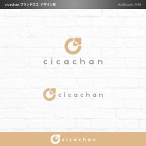 ArtStudio MAI (minami-mi-natz)さんのアパレルブランド「cicachan」のロゴデザインへの提案