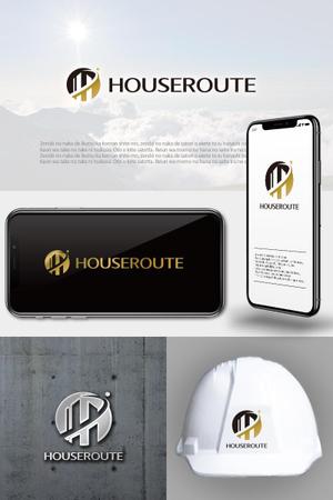 utamaru (utamaru)さんの建設・土木会社「HouseRoute」のロゴの作成への提案