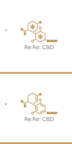 RDO@グラフィックデザイン (anpan_1221)さんのCBDオイル製品（美容コスメ、健康商品、プロティンなど）ブランド『ReRe』（リリ）のロゴへの提案